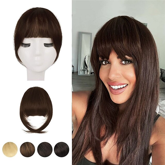 Clip in Bangs 100% Human Hair Bangs Extensions French Bangs Neat Bangs Air Bangs with Temples Clip on Fringe Bangs Real Hair for Women Natural Color
Clip in Bangs 100% Human Hair Bangs Extensions French Bangs Neat Bangs Air Bangs with Temples Clip on Fringe Bangs Real Hair for Women Natural Color