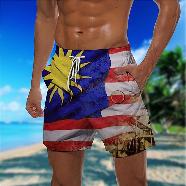 Men's Designer Streetwear Shorts Beach Shorts 3D Print Elastic Drawstring Design Short Pants Casual Daily Micro-elastic Graphic National Flag Breathable Soft Mid Waist Blue S M L XL XXL
Men's Designer Streetwear Shorts Beach Shorts 3D Print Elastic Drawstring Design Short Pants Casual Daily Micro-elastic Graphic National Flag Breathable Soft Mid Waist Blue S M L XL XXL
