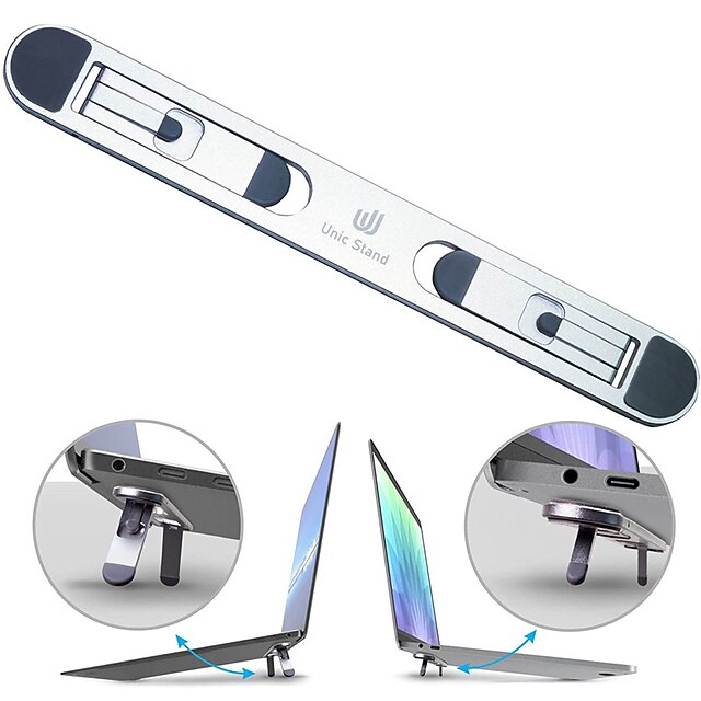 Laptop Stand Adjustable Laptop Computer Stand Multi-Angle Stand Phone Stand Portable Foldable Laptop Riser Notebook Holder Stand Compatible for 10 to 17 Laptops
Laptop Stand Adjustable Laptop Computer Stand Multi-Angle Stand Phone Stand Portable Foldable Laptop Riser Notebook Holder Stand Compatible for 10 to 17 Laptops
