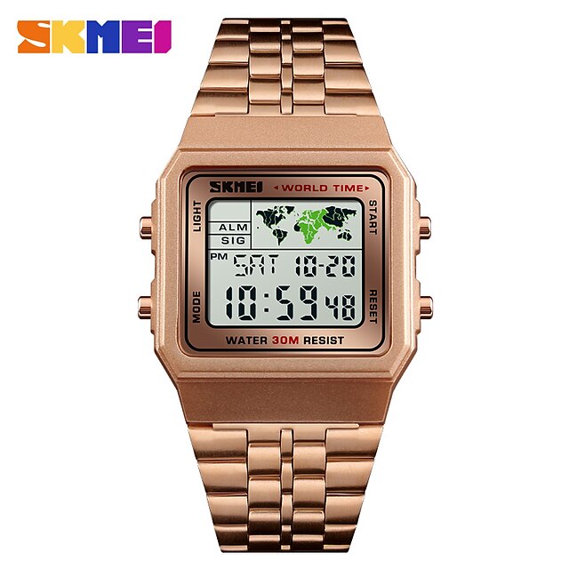 SKMEI Digital Watch for Men Digital Digital Stylish Stylish Casual Waterproof Calendar Alarm Clock Alloy Alloy Fashion
SKMEI Digital Watch for Men Digital Digital Stylish Stylish Casual Waterproof Calendar Alarm Clock Alloy Alloy Fashion