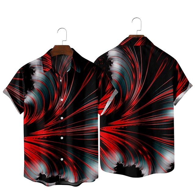 Men's Shirt 3D Print Floral Graphic Classic Collar Party Daily 3D Print Short Sleeve Tops Hawaiian Black / Red
Men's Shirt 3D Print Floral Graphic Classic Collar Party Daily 3D Print Short Sleeve Tops Hawaiian Black / Red
