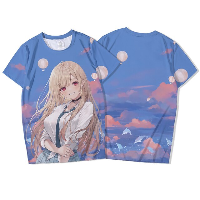 Inspired by My Dress-up Darling Marin Kitagawa T-shirt Cartoon 100% Polyester Anime Harajuku Graphic Kawaii T-shirt For Men's / Women's / Couple's
Inspired by My Dress-up Darling Marin Kitagawa T-shirt Cartoon 100% Polyester Anime Harajuku Graphic Kawaii T-shirt For Men's / Women's / Couple's