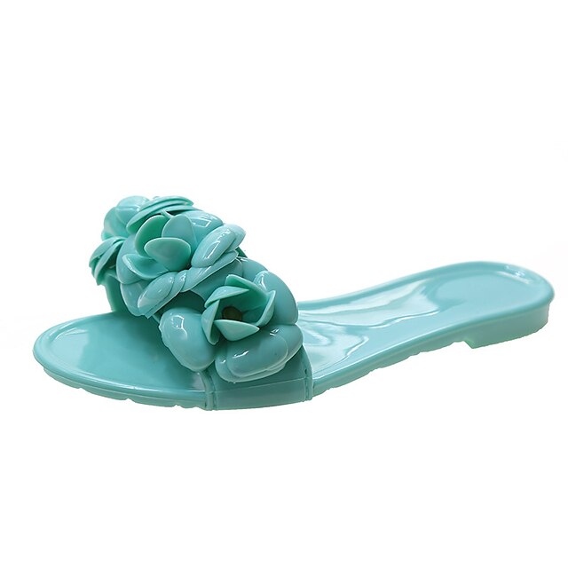 Women's Slippers Flower Flat Heel Round Toe Sweet Daily PVC Loafer Spring Summer Almond Black / Beige Green
Women's Slippers Flower Flat Heel Round Toe Sweet Daily PVC Loafer Spring Summer Almond Black / Beige Green