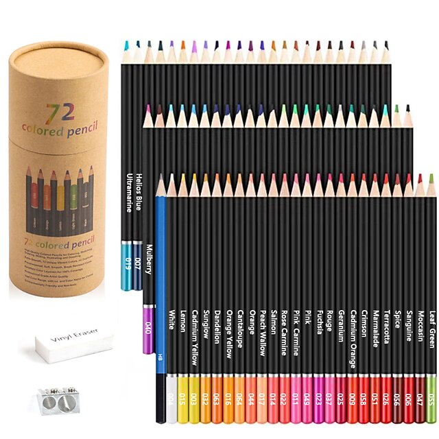 Couleurs Ensemble De Crayons De Couleur L Huile Professionnels