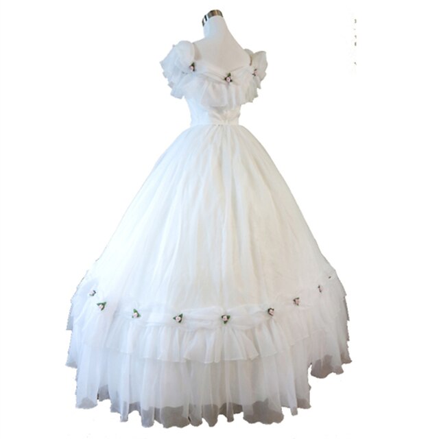 Rokoko Viktorianisch Ballkleid Vintage Kleid Partykostüm Maskerade