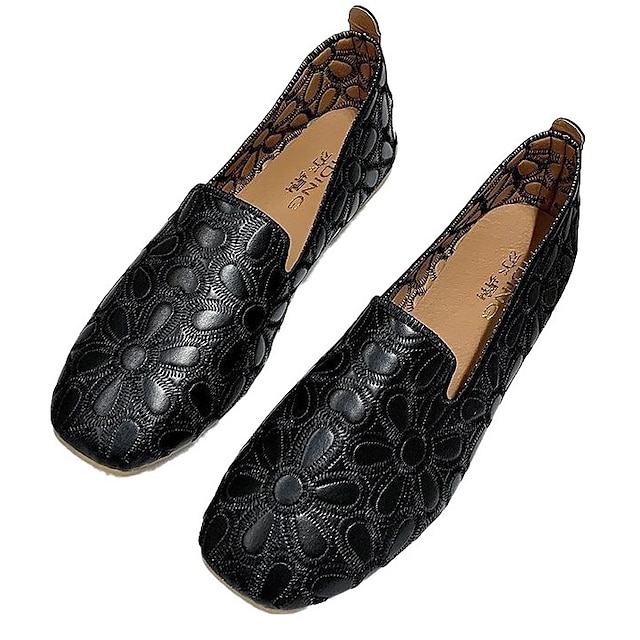 Mujer Bailarinas Slip Ons Exterior Diario Zapatos Confort Tallas