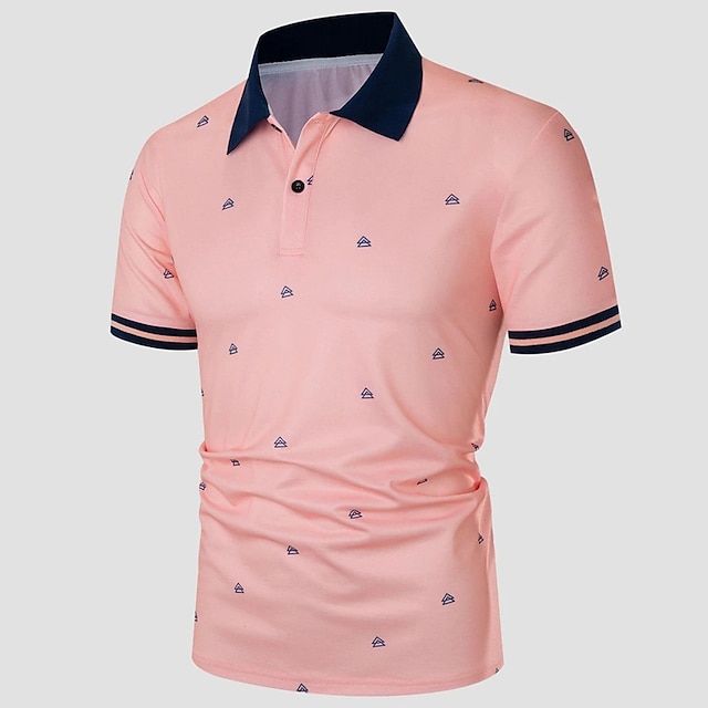 Homme POLO Tee Shirt Golf Casual Vacances Classique Manche Courte Mode