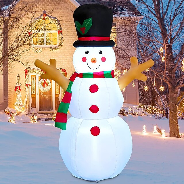 Christmas Decoration Snowman Air Mold Automatic Inflatable Indoor And