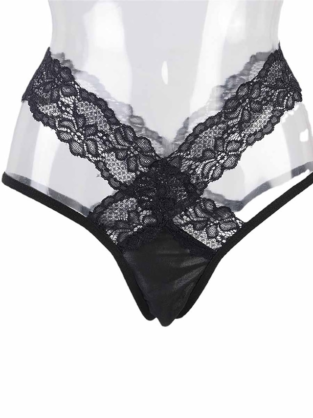 Lingerie Sexy Pour Femme Culotte Couleur Pure Mode Chaude Saint