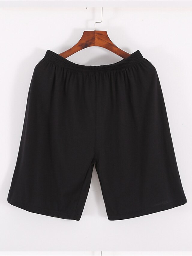 Damen Shorts Kurze Hosen Baumwolle Glatt Kurz Mikro Elastisch Hoher