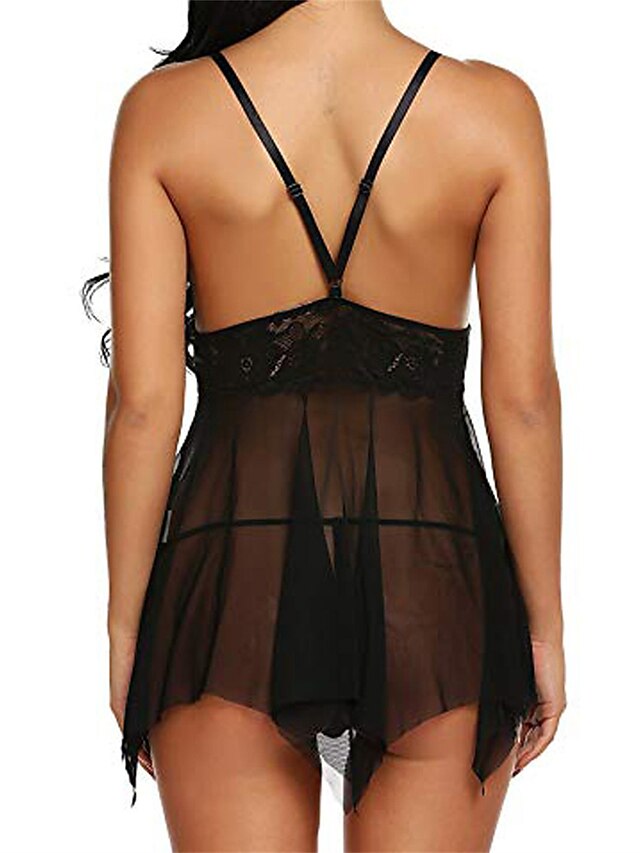 Women S Sexy Lingerie Chemises Negligees Pieces Pure Color Lovers