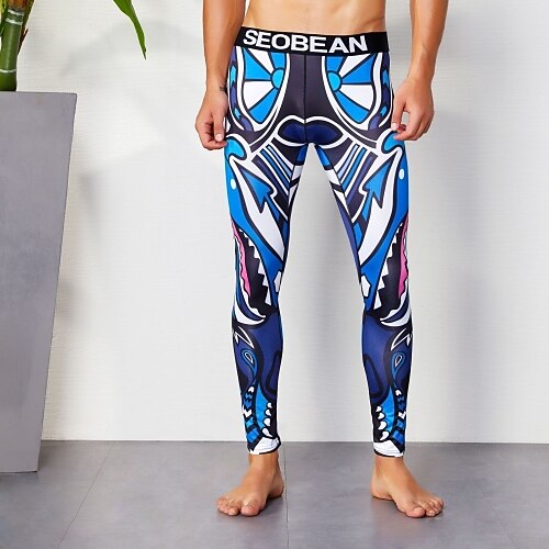 SEOBEAN® Men's Running Tights Leggings 