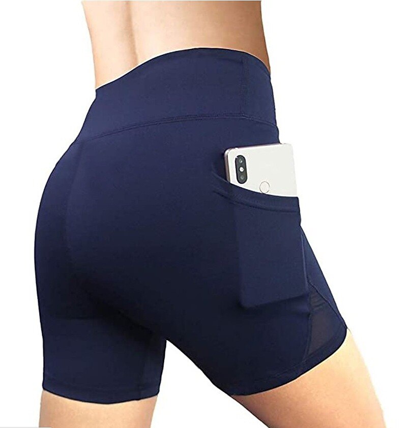 Women's Wide Band Waist Sports Shorts 