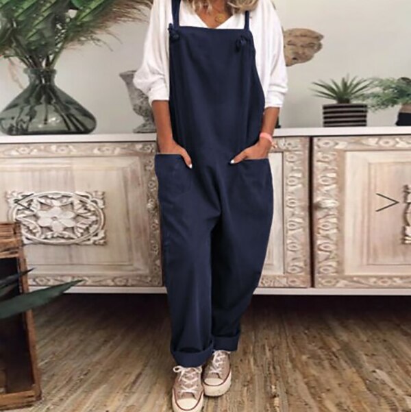Fashion Overalls Dungarees Slacks Baggy 