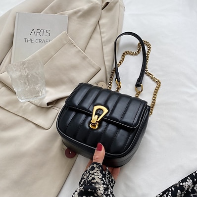 povoljno Torbe-ljetna mala torba ženska 2021 nova trendi modna lanac u obliku romba mala torba na ramenu u maloj mirisnoj torbi