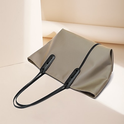 abordables Sacs-sac femmes 2021 nouvelle mode à la mode simple dames portable grande capacité oxford butot sac simple épaule grand sac