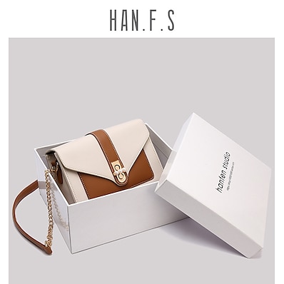 Недорогие Сумки-сумки 2021 новая мода модная сумка на одно плечо женская сумка универсальная повседневная корейская версия маленькой квадратной сумки внешняя торговля онлайн-поставки