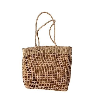 저렴한 가방-korea ins bag woven bag handbag 2022 new shoulder bag 대외 무역 소스 밀짚 가방