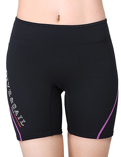 cheap Surfing, Diving &amp; Snorkeling-Dive&amp;Sail Women&#039;s 1.5mm Wetsuit Shorts Bottoms Neoprene High Elasticity Thermal Warm Quick Dry Swimming Diving Surfing Summer / Athleisure