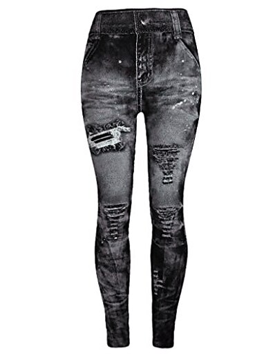 cheap 2022 Trends-Women&#039;s Retro Vintage Streetwear Print Skinny Trousers Full Length Pants Leisure Sports Print Graphic Patterned High Waist Skinny Navy Wine Pink Pure black Green S M L XL XXL