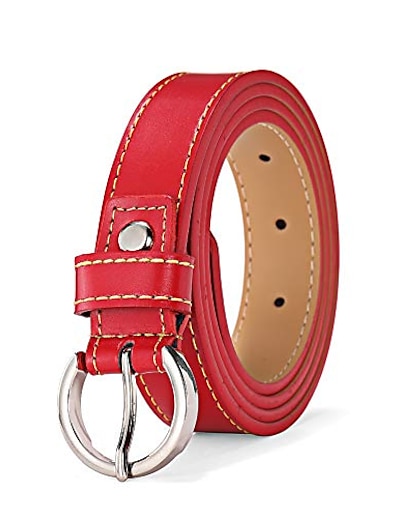 cheap Belt-Women&#039;s Buckle Other Belt Solid Color