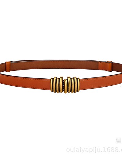 cheap Belt-Women&#039;s Waist Belt Dark Brown Black Dailywear Work Belt Pure Color / Fall / Spring
