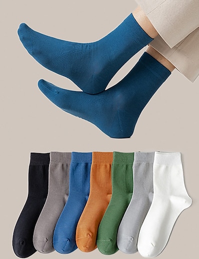 povoljno Muška odjeća-Muškarci Čarape Običan Čarape Srednje karamela