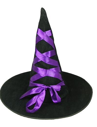 ราคาถูก หมวก-สำหรับผู้หญิง สีสัน ปาร์ตี้ วันฮาโลวีน เทศกาลคานาวาล ปาร์ตี้หมวก ลายบล็อคสี สีบริสุทธิ์ หมวก แบบพกพา แฟชั่น คอสเพลย์ / ตก / ฤดูหนาว / ฤดูใบไม้ผลิ / ฤดูร้อน