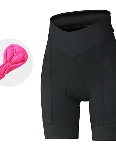 cheap Cycling-Women&#039;s Cycling Padded Shorts Bike Mountain Bike MTB Road Bike Cycling Padded Shorts / Chamois Sports Black Purple Spandex Polyester 3D Pad Breathable Clothing Apparel Bike Wear / Stretchy