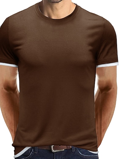 Недорогие Мужская одежда-летняя одежда футболка с коротким рукавом мужская верхняя футболка мужская одежда оптом