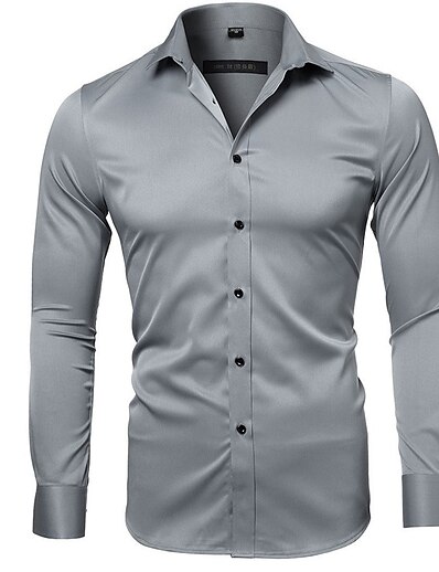 economico Abbigliamento uomo-Per uomo Di base Sottile Inverno Bianco Nero Grigio Blu chiaro