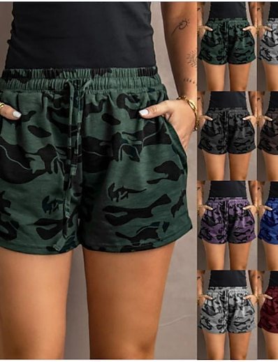 cheap Women&#039;s Clothing-casual shorts women&#039;s  summer new    high waist elastic loose wide leg pants