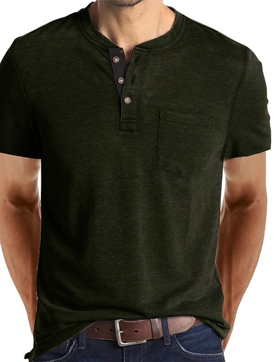  summer men's short-sleeved t-shirt cross-border clothing henry t-shirt an   men's clothing wholesale sources