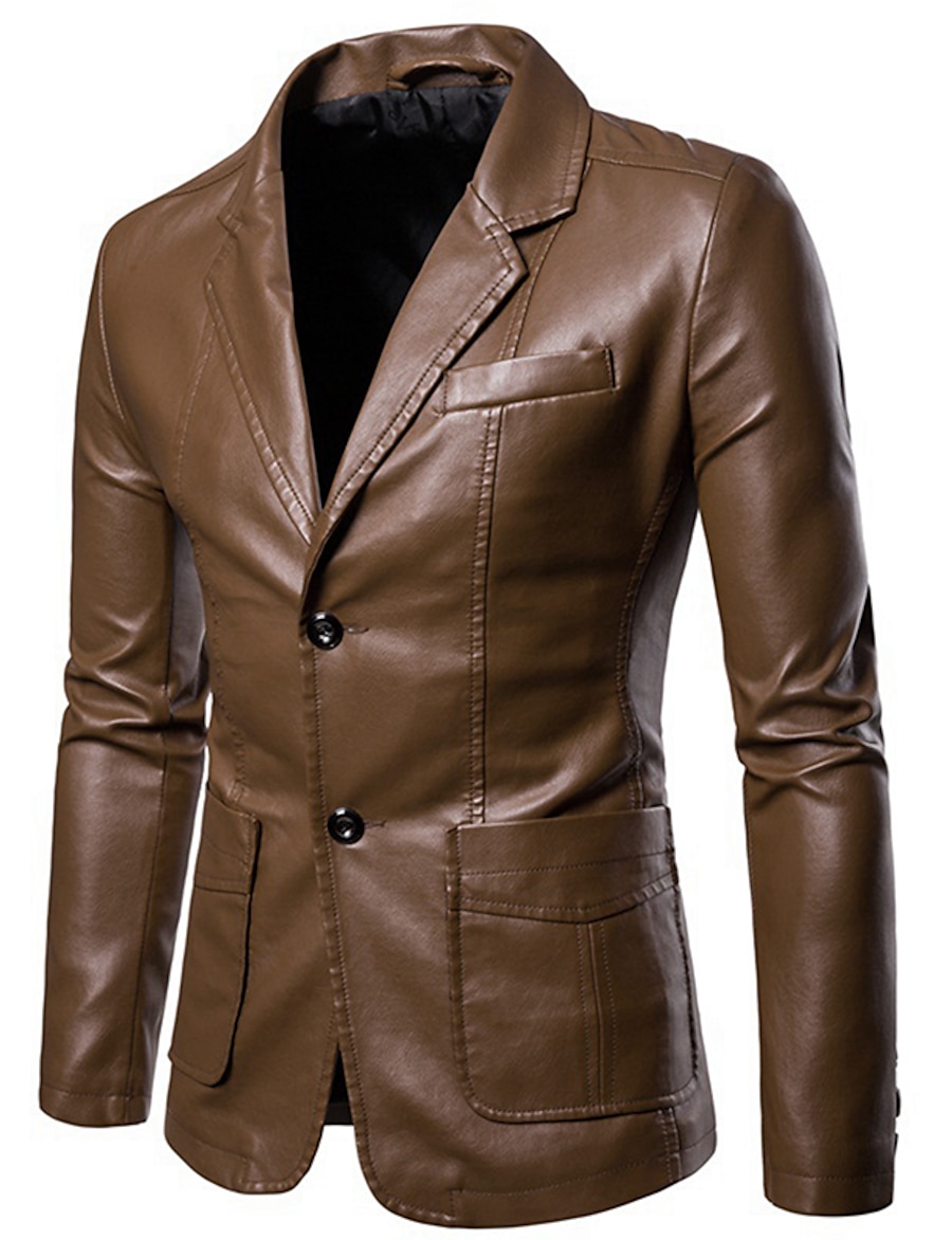  blazers for men - mens real lambskin jackets sport coats outerwear overcoat