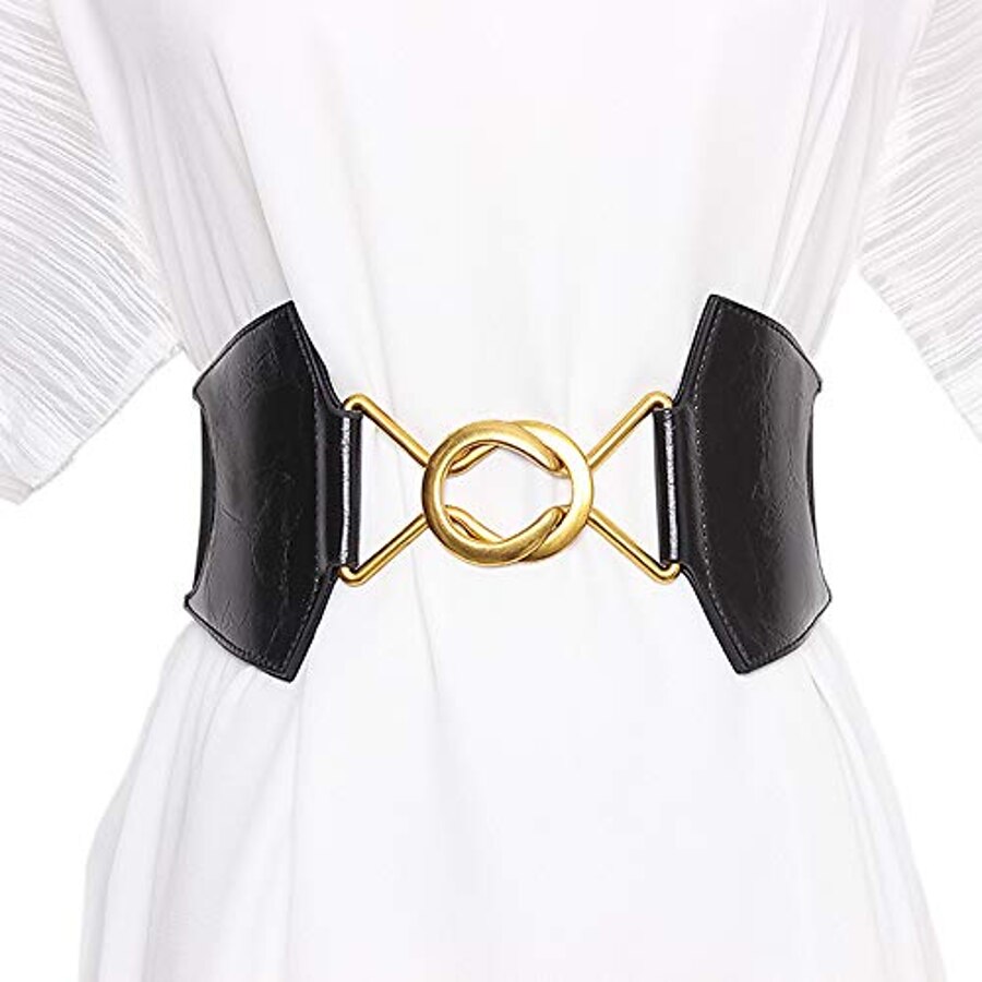  Women's Waist Belt Black White Dailywear Tea Party Work Belt Pure Color / Red / Brown / Spring / Summer