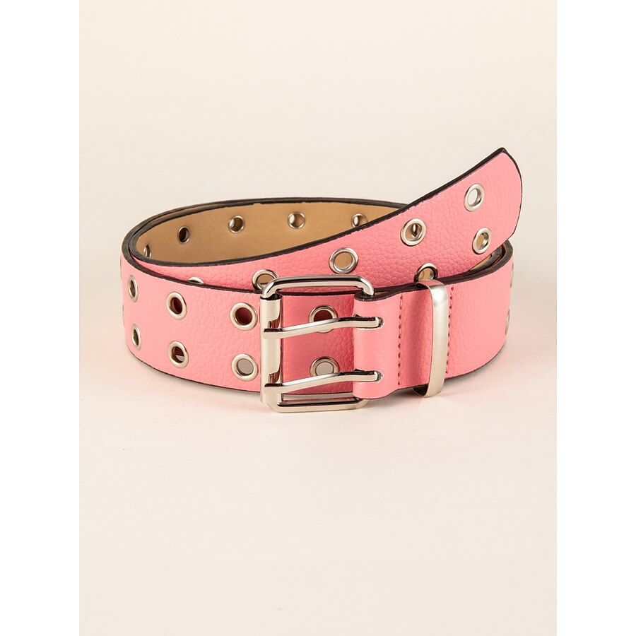  Women's Waist Belt Pink Party Street Dailywear Holiday Belt Pure Color / Basic / Fall / Winter / Spring / Summer