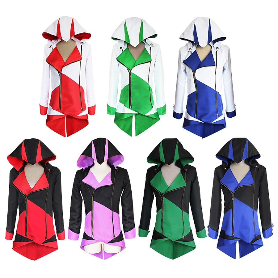  Inspired by Assassin Assassin Cookie Anime Anime Cosplay Costumes Japanese Cosplay Suits Cosplay Tops / Bottoms For Men's Women's