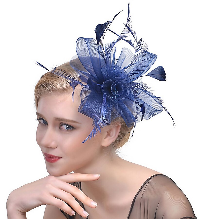  Women's Hair Clip Party Party Headwear Solid Color / White / Red / Blue / Fall / Winter