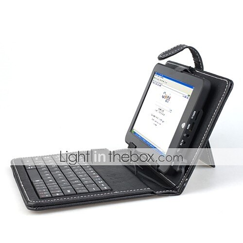 Capa de couro para proteção do teclado 7 polegadas Tablet PC (porta USB) de 2026 por $18.99 –P2