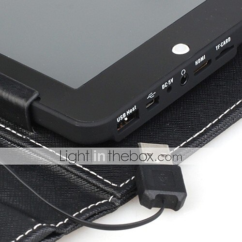 Capa de couro para proteção do teclado 7 polegadas Tablet PC (porta USB) de 2026 por $18.99 –P4