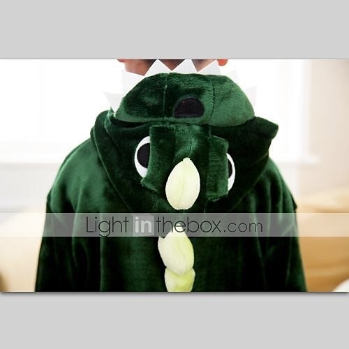 Kid's Kigurumi Pajamas Dinosaur Animal Patchwork Onesie Pajamas Flannel Toison Cosplay For Boys and Girls Animal Sleepwear Cartoon Festival Holiday Costumes Leotard Costumes 2026 - $38.99 –P4