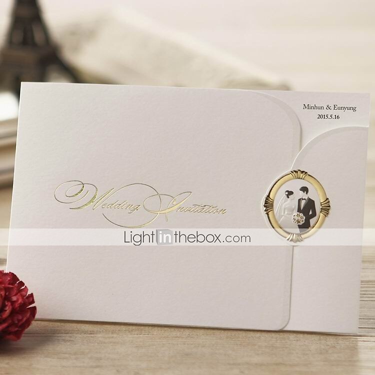 Personalized Bride & Groom Wedding Invitation (Set of 50) 2026 - $44.99 –P1
