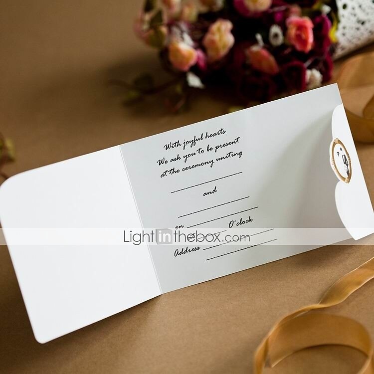 Personalized Bride & Groom Wedding Invitation (Set of 50) 2026 - $44.99 –P6