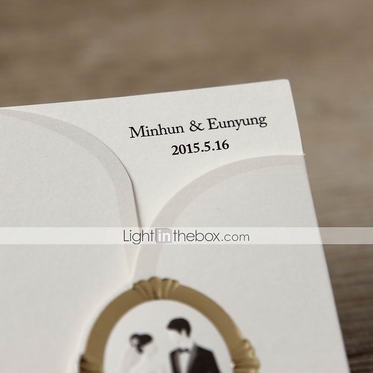 Personalized Bride & Groom Wedding Invitation (Set of 50) 2026 - $44.99 –P3