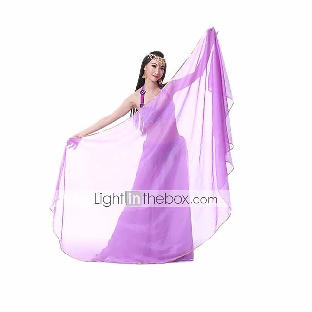 Accessoires de danse du ventre voile écharpe à main performance femme écharpe en mousseline de soie accessoires de pratique multicolores de 2025 ? $14.49 –P1