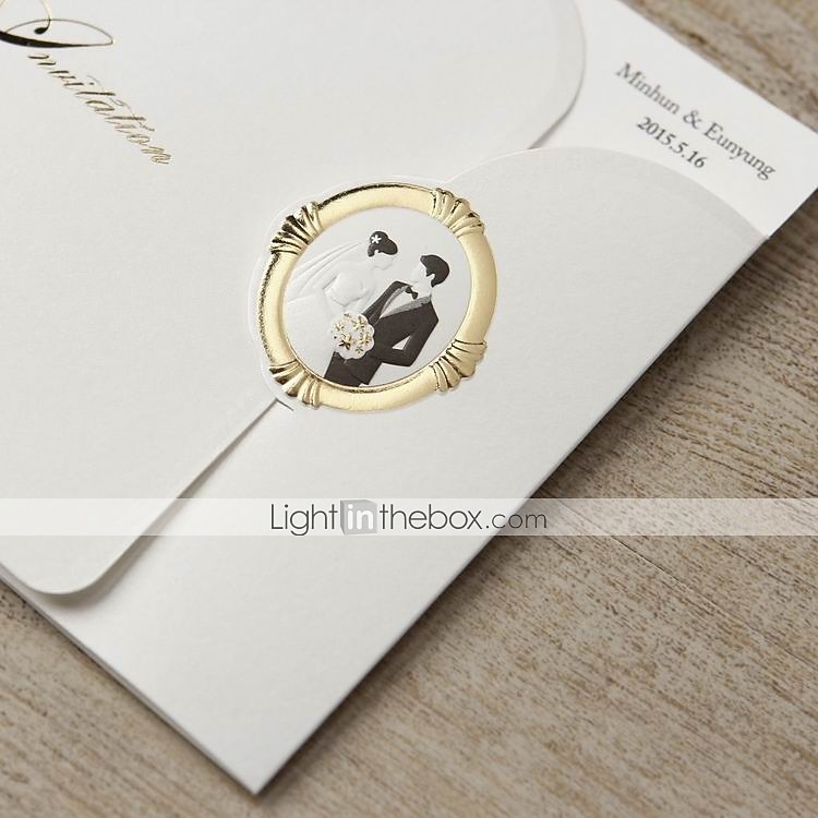 Personalized Bride & Groom Wedding Invitation (Set of 50) 2026 - $44.99 –P7