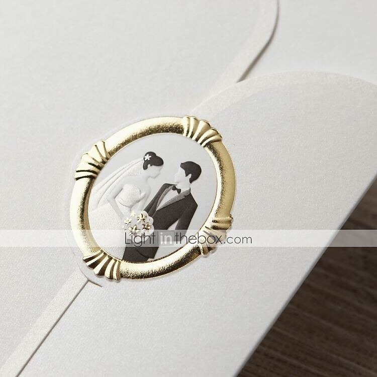 Personalized Bride & Groom Wedding Invitation (Set of 50) 2026 - $44.99 –P5
