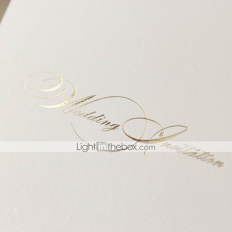 Personalized Bride & Groom Wedding Invitation (Set of 50) 2026 - $44.99 –P4