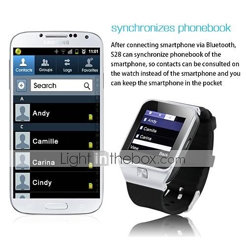 ZGPAX® S28 Bluetooth 3.0 Smart Bracelet Watch (Pedometer, Sleep Monitor, Sedentary Reminder, Looking Phone, etc) 2026 - $64.99 –P8