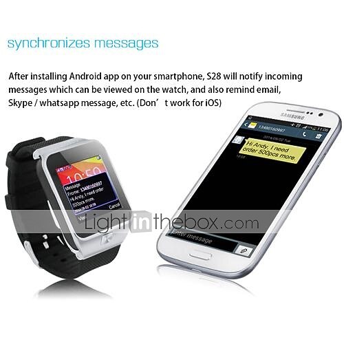 ZGPAX® S28 Bluetooth 3.0 Smart Bracelet Watch (Pedometer, Sleep Monitor, Sedentary Reminder, Looking Phone, etc) 2026 - $64.99 –P9